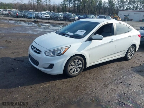 2015 Hyundai Accent GLS with VIN KMHCT4AEXFU853444, listed as a IAAI auction lot 41468071 with NaN miles. Bid and sale history available at carsss.com. Image 2.