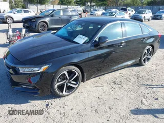 2020 Honda Accord Sport with VIN 1HGCV2F38LA027328, listed as a IAAI auction lot 42044702 with 33,947 mi miles and . Bid and sale history available at DreamBid. Image 2.