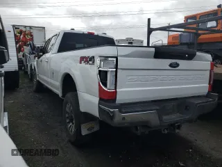 2022 Ford F-350 XL with VIN 1FT8W3BT4NED76141, listed as a Copart auction lot 45808095 with 58,568 mi miles and Salvage title. Bid and sale history available at DreamBid. Image 2.