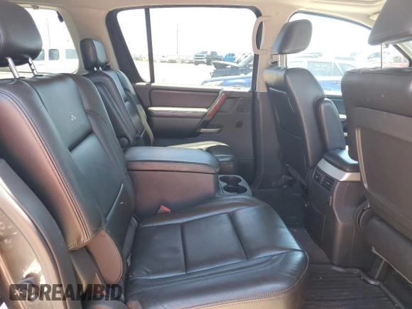 2006 Infiniti QX56 with VIN 5N3AA08C86N814864, listed as a Copart auction lot 57924084 with 120,210 mi miles and Salvage Title. Bid and sale history available at carsss.com. Image 11.