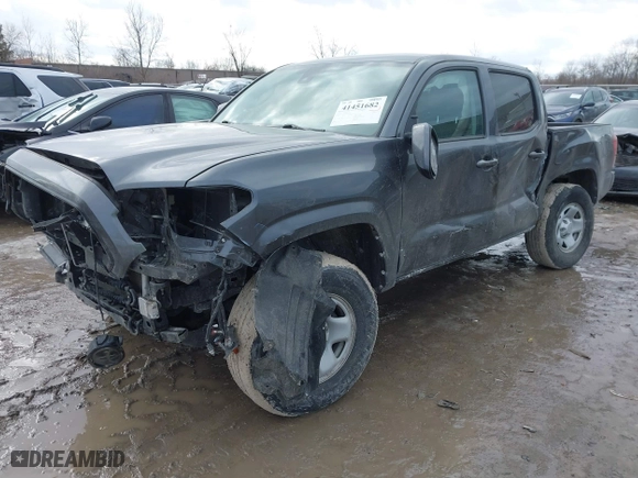 2022 Toyota Tacoma 4WD SR with VIN 3TMCZ5ANXNM502979, listed as a IAAI auction lot 41451682 with 42,355 mi miles. Bid and sale history available at carsss.com. Image 17.