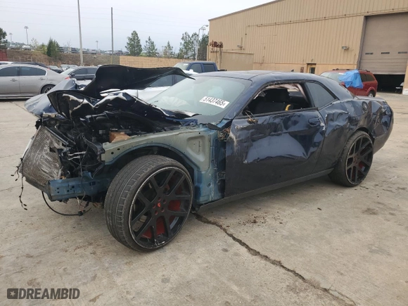 2015 Dodge Challenger R/T with VIN 2C3CDZAT7FH723853, listed as a Copart auction lot 51437465 with 0 mi miles and Salvage Title. Bid and sale history available at carsss.com. Image 1.