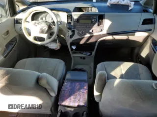 2012 Toyota Sienna with VIN 5TDZK3DC7CS177475, listed as a Copart auction lot 42987655 with 171,641 mi miles and Salvage Title. Bid and sale history available at carsss.com. Image 8.