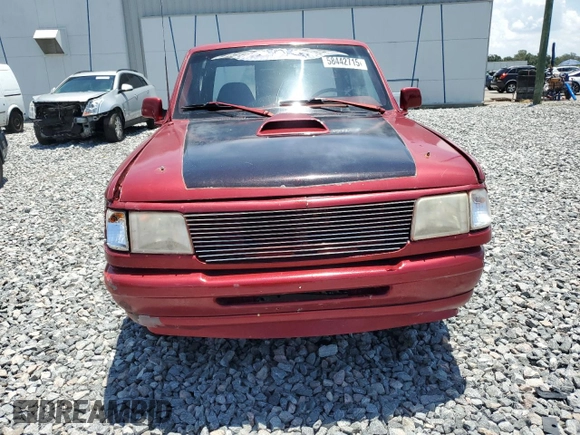 1993 Ford Ranger STX with VIN 1FTCR14X9PPB49055, listed as a Copart auction lot 58442715 with 58,562 mi miles and Salvage title. Bid and sale history available at DreamBid. Image 5.