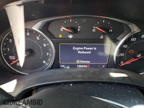 2020 GMC Terrain SLT with VIN 3GKALPEV7LL146223, listed as a Copart auction lot 61415765 with 100,654 mi miles and Salvage title. Bid and sale history available at DreamBid. Image 9.