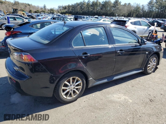 2016 Mitsubishi Lancer SE with VIN JA32V2FW0GU002933, listed as a Copart auction lot 47128115 with 124,965 mi miles and Salvage Title. Bid and sale history available at carsss.com. Image 3.