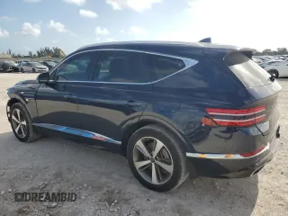 2023 Genesis GV80 with VIN KMUHBDSB7PU115195, listed as a Copart auction lot 51302515 with 15,285 mi miles and Salvage Title. Bid and sale history available at carsss.com. Image 2.