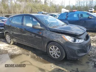 2014 Hyundai Accent GS with VIN KMHCT5AE8EU165981, listed as a Copart auction lot 88090345 with 160,648 mi miles and Salvage title. Bid and sale history available at DreamBid. Image 4.