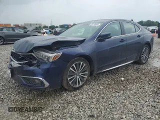 2018 Acura TLX Advance with VIN 19UUB3F79JA006426, listed as a Copart auction lot 63210485 with 64,145 mi miles and Salvage title. Bid and sale history available at DreamBid. Image 1.