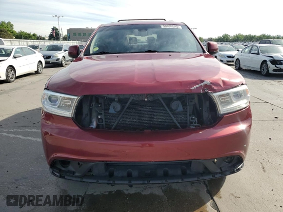 2015 Dodge Durango SXT with VIN 1C4RDJAG1FC114769, listed as a Copart auction lot 58638545 with 143,193 mi miles and Salvage title. Bid and sale history available at DreamBid. Image 5.