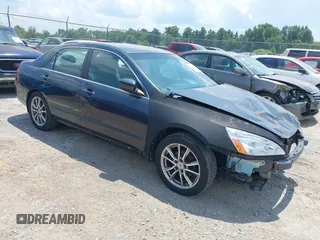 2007 Honda Accord LX SE with VIN 1HGCM56347A029183, listed as a IAAI auction lot 42609677 with 172,232 mi miles and . Bid and sale history available at DreamBid. Image 1.