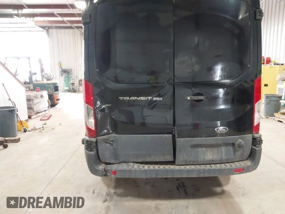 2018 Ford Transit with VIN 1FTYR2CM6JKB37694, listed as a IAAI auction lot 41830500 with 43,320 mi miles. Bid and sale history available at carsss.com. Image 6.