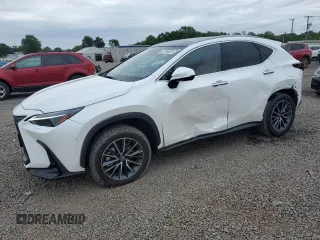 2025 Lexus NX 350h Luxury z VIN JTJHKCEZ7S2055118, wystawiony jako Copart lot #62748625 z przebiegiem 4 852 mil mil oraz Szkoda całkowita • Salvage title. Historia ofert i sprzedaży dostępna na DreamBid. Obrazek 1.