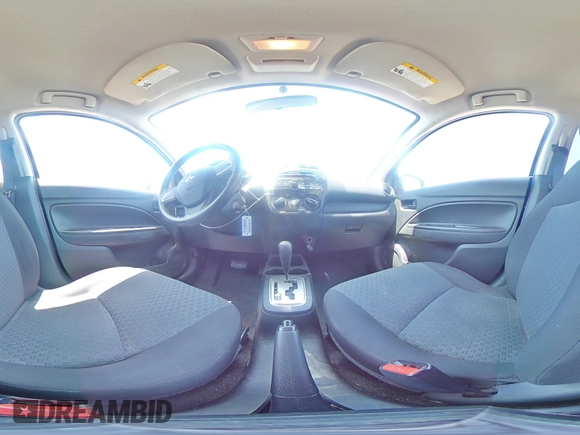 2017 Mitsubishi Mirage ES with VIN ML32A3HJ0HH020706, listed as a Copart auction lot 61858925 with 66,898 mi miles and Salvage title. Bid and sale history available at DreamBid. Image 14.