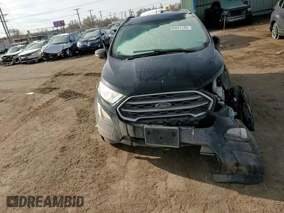 2019 Ford EcoSport SE with VIN MAJ6S3GL8KC290811, listed as a Copart auction lot 50041145 with 54,667 mi miles and Salvage Title. Bid and sale history available at carsss.com. Image 12.