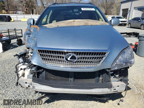 2008 Lexus RX 400h with VIN JTJGW31U682009525, listed as a Copart auction lot 45202025 with 261,960 mi miles and Salvage Title. Bid and sale history available at DreamBid. Image 5.