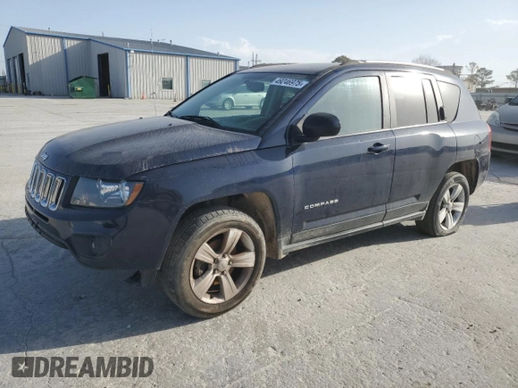 2017 Jeep Compass Sport with VIN 1C4NJCBA1HD147698, listed as a Copart auction lot 49246975 with 121,833 mi miles and Clean Title. Bid and sale history available at carsss.com. Image 1.