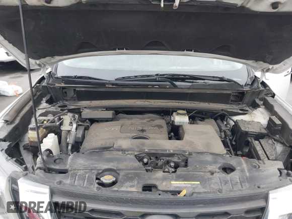 2018 Nissan Pathfinder SV z VIN 5N1DR2MMXJC663829, wystawiony jako IAAI lot #42083443 z przebiegiem 94 027 mil mil oraz . Historia ofert i sprzedaży dostępna na DreamBid. Obrazek 10.
