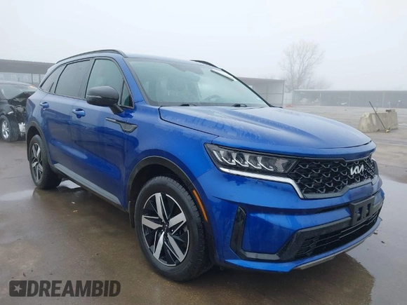 2022 Kia Sorento S with VIN 5XYRL4LC6NG128661, listed as a IAAI auction lot 41645939 with 72,196 mi miles. Bid and sale history available at carsss.com. Image 1.