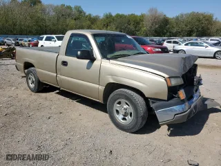 2004 Chevrolet Silverado 1500 LS with VIN 1GCEC14V54Z118877, listed as a Copart auction lot 74352114 with 103,253 mi miles and Salvage Title. Bid and sale history available at carsss.com. Image 4.