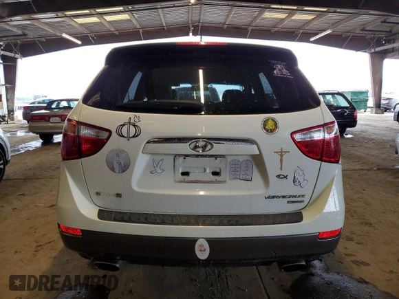 2007 Hyundai Veracruz GLS with VIN KM8NU73C17U008468, listed as a Copart auction lot 48738075 with 181,625 mi miles and Salvage Title. Bid and sale history available at DreamBid. Image 6.