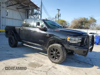 2019 Ram 2500 Laramie with VIN 3C6UR5FLXKG589053, listed as a Copart auction lot 84623114 with 0 mi miles and Salvage Title. Bid and sale history available at carsss.com. Image 4.