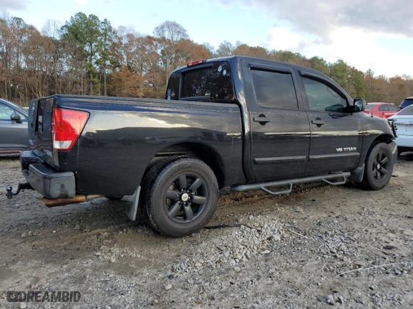 2008 Nissan Titan XE with VIN 1N6BA07D68N360867, listed as a Copart auction lot 85205934 with 261,172 mi miles and Salvage Title. Bid and sale history available at carsss.com. Image 3.