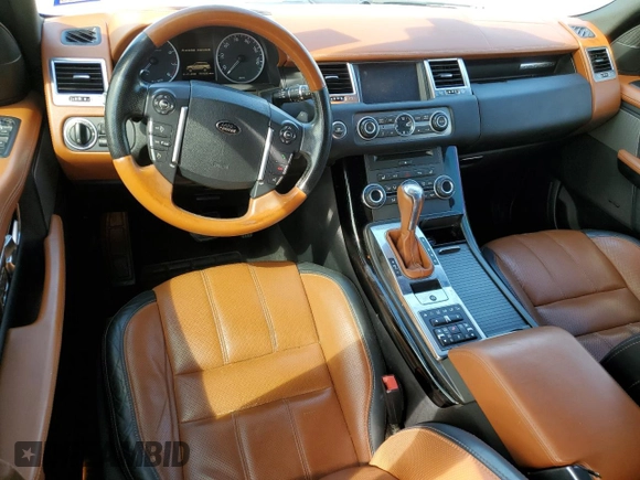 2012 Land Rover Range Rover Sport SC Autobiography with VIN SALSP2E49CA731321, listed as a Copart auction lot 72613924 with 167,083 mi miles and Salvage title. Bid and sale history available at DreamBid. Image 8.