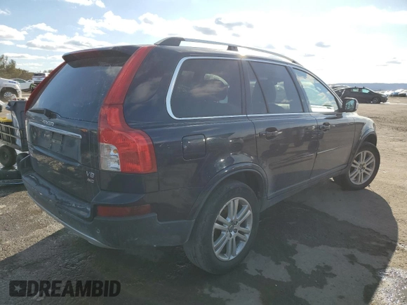 2007 Volvo XC90 V8 with VIN YV4CZ852571367764, listed as a Copart auction lot 46404095 with 166,704 mi miles and Salvage Title. Bid and sale history available at carsss.com. Image 3.