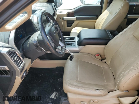 2015 Ford F-150 XLT with VIN 1FTEW1EG0FKD89591, listed as a Copart auction lot 64042555 with 98,638 mi miles and Salvage title. Bid and sale history available at DreamBid. Image 7.