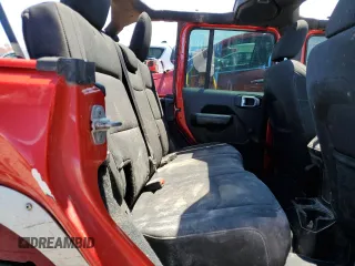 2018 Jeep Wrangler Unlimited Sport S with VIN 1C4HJXDG8JW132700, listed as a Copart auction lot 56064985 with Not provided miles and Salvage title. Bid and sale history available at DreamBid. Image 10.