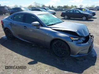 2014 Lexus IS 350 with VIN JTHCE1D27E5005088, listed as a IAAI auction lot 41971659 with 175,393 mi miles. Bid and sale history available at carsss.com. Image 1.