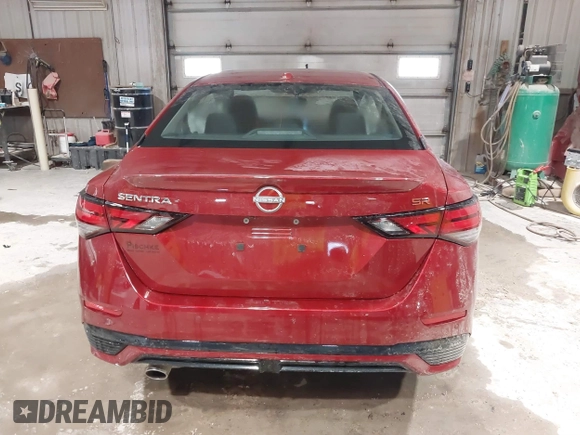 2024 Nissan Sentra SR with VIN 3N1AB8DV6RY334008, listed as a IAAI auction lot 41725437 with 1,688 mi miles. Bid and sale history available at carsss.com. Image 16.