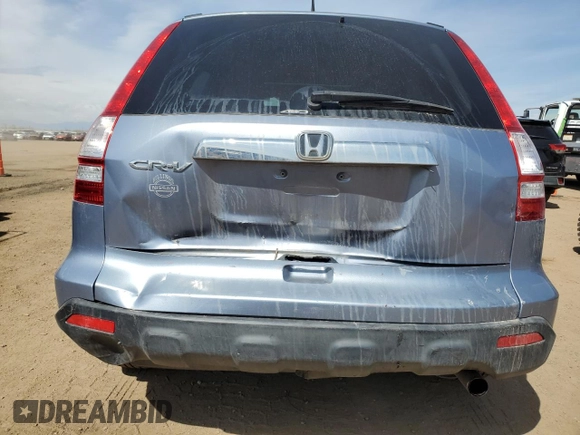 2008 Honda CR-V EX with VIN JHLRE48538C015816, listed as a Copart auction lot 54427135 with 129,860 mi miles and Salvage Title. Bid and sale history available at carsss.com. Image 6.