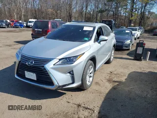 2017 Lexus RX with VIN 2T2BZMCA1HC080836, listed as a IAAI auction lot 41649014 with 68,933 mi miles. Bid and sale history available at carsss.com. Image 2.