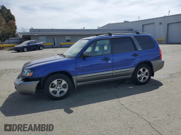 2003 Subaru Forester XS z VIN JF1SG65633H749522, wystawiony jako Copart lot #53393445 z przebiegiem 138 592 mil mil oraz Szkoda całkowita • Salvage title. Historia ofert i sprzedaży dostępna na DreamBid. Obrazek 1.