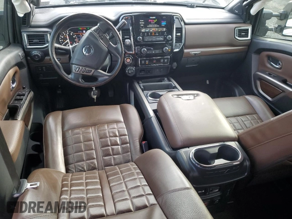 2021 Nissan Titan SV с VIN 1N6AA1FB3MN504015, выставлен на аукционе Copart как лот 83416784 с пробегом 66 859 миль миль и Списание • Salvage title. История ставок и продаж доступна на DreamBid. Изображение 8.