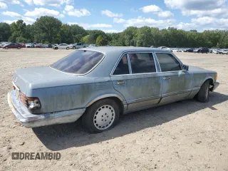 1986 Mercedes-Benz 420 with VIN WDBCA35D5GA215691, listed as a Copart auction lot 73805384 with 255,796 mi miles and Clean Title. Bid and sale history available at carsss.com. Image 3.