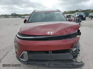 2024 Hyundai Kona SEL with VIN KM8HB3AB7RU104064, listed as a Copart auction lot 47754575 with 5,884 mi miles and Non Repairable. Bid and sale history available at carsss.com. Image 5.