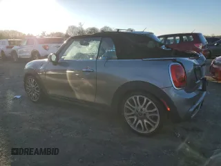 2017 MINI Convertible Cooper S z VIN WMWWG9C3XH3C80939, wystawiony jako Copart lot #85094484 z przebiegiem 56 731 mil mil oraz Szkoda całkowita • Salvage title. Historia ofert i sprzedaży dostępna na DreamBid. Obrazek 2.