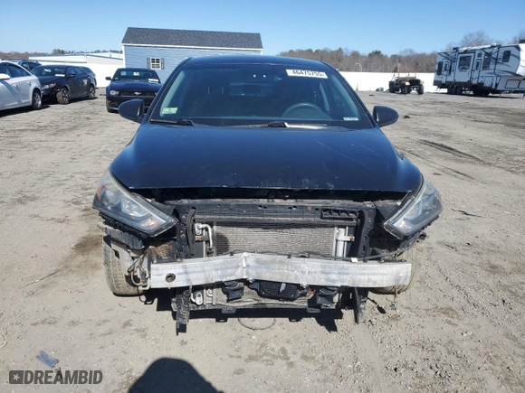 2017 Hyundai Ioniq Hybrid Blue with VIN KMHC65LC4HU030598, listed as a Copart auction lot 46475755 with 189,218 mi miles and Salvage Title. Bid and sale history available at carsss.com. Image 5.
