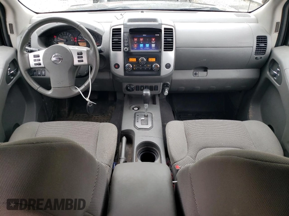 2020 Nissan Frontier SV with VIN 1N6ED0EB0LN725638, listed as a Copart auction lot 57299005 with 44,193 mi miles and Salvage title. Bid and sale history available at DreamBid. Image 8.