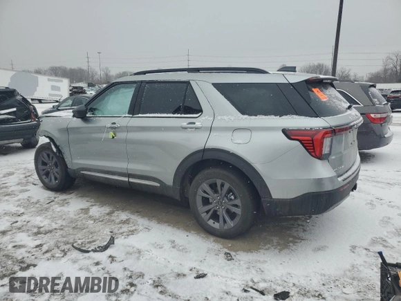 2025 Ford Explorer Active with VIN 1FMUK8DH2SGA68901, listed as a Copart auction lot 41738405 with 0 mi miles and Salvage Title. Bid and sale history available at carsss.com. Image 2.