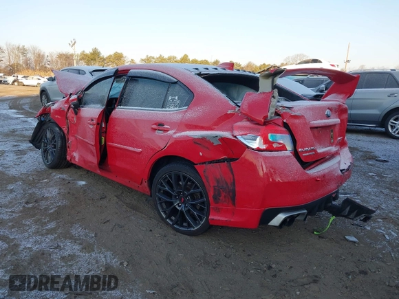 2018 Subaru WRX Limited with VIN JF1VA1L62J8802468, listed as a IAAI auction lot 41354650 with 91,376 mi miles. Bid and sale history available at carsss.com. Image 3.