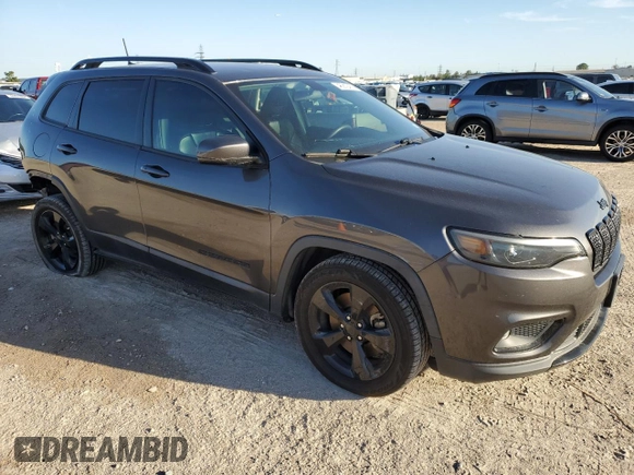 2020 Jeep Cherokee Latitude Plus with VIN 1C4PJLLBXLD573687, listed as a Copart auction lot 46912455 with 60,240 mi miles and Salvage Title. Bid and sale history available at carsss.com. Image 4.