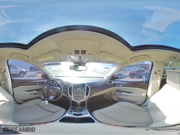 2012 Cadillac SRX Luxury Collection with VIN 3GYFNAE3XCS639188, listed as a Copart auction lot 46290585 with 157,696 mi miles and Salvage Title. Bid and sale history available at carsss.com. Image 14.