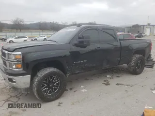 2015 Chevrolet Silverado 1500 LT with VIN 1GCVKREC2FZ276367, listed as a Copart auction lot 45243245 with 100,637 mi miles and Salvage Title. Bid and sale history available at carsss.com. Image 1.