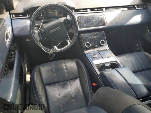 2018 Land Rover Range Rover Velar R-Dynamic SE with VIN SALYL2RX0JA736026, listed as a Copart auction lot 56858285 with 84,356 mi miles and Salvage title. Bid and sale history available at DreamBid. Image 8.