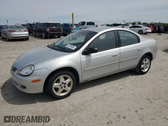 2002 Dodge Neon SE with VIN 1B3ES46C32D501101, listed as a Copart auction lot 55679665 with 58,665 mi miles and Clean Title. Bid and sale history available at carsss.com. Image 1.