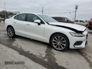 2019 Volvo S60 Momentum with VIN 7JR102FKXKG012306, listed as a Copart auction lot 87590645 with 93,759 mi miles and Salvage Title. Bid and sale history available at carsss.com. Image 4.